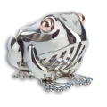 Миниатюра "Большая лягушка", цвет: серебристый, 6,5 см см Артикул: U0250-001-CBL Производитель: Китай инфо 13860i.