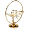 Настольный сувенир вращающийся "Летящая бабочка", цвет: золотистый, 7 см см Артикул: U0003-101-GC1 Производитель: Китай инфо 13863i.