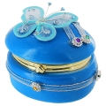 Шкатулка декоративная, цвет: голубой Шкатулка Uniteme Ltd 2010 г ; Упаковка: коробка инфо 13905i.