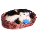 Котенок в корзинке C302-c Подарки, сувениры, оригинальные решения Petz 2010 г ; Упаковка: коробка инфо 251j.