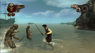 Pirates of the Caribbean: At World's End (Xbox 360) Игра для Xbox 360 DVD-ROM, 2007 г Издатель: Disney Interactive; Разработчик: Eurocom; Дистрибьютор: Новый Диск пластиковый DVD-BOX Что делать, если программа не запускается? инфо 3026l.