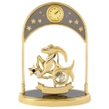 Сувенир с часами "Знак зодиака: Козерог", цвет: золотой ему завершенный и презентабельный вид инфо 10019b.