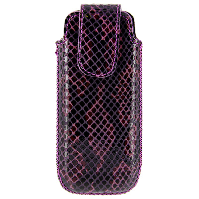 Чехол для мобильного телефона "Exotiss", цвет: лилу (фиолетовый), размер M кожа Производитель: Россия Артикул: MS 11 PT инфо 10211b.