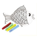Игрушка-раскраска "Рыбка-чудесница", с фломастерами Состав 4 фломастера, 1 игрушка инфо 2045e.