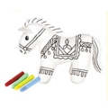 Игрушка-раскраска "Заколдованная лошадка", с фломастерами Состав 4 фломастера, 1 игрушка инфо 2047e.
