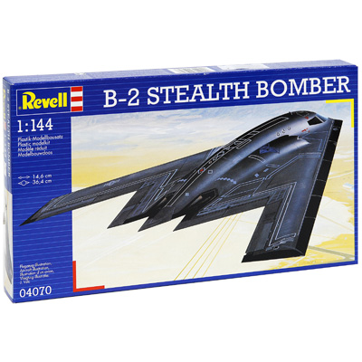 Модель для сборки "Бомбардировщик В-2 Stealth" лист с наклейками, схематичная инструкция инфо 3592e.