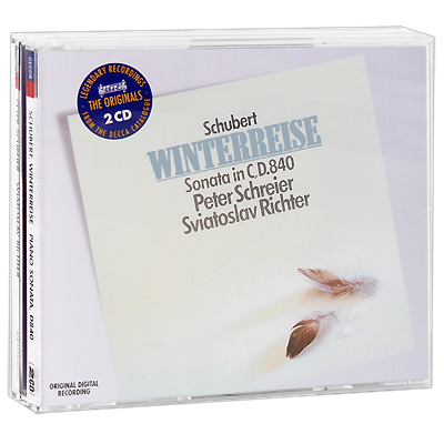 Peter Schreier, Sviatoslav Richter Schubert Winterreise / Sonata In C, D 840 (2 CD) Формат: Audio CD (Box Set) Дистрибьюторы: Decca, ООО "Юниверсал Мьюзик" Европейский Союз Лицензионные инфо 6387e.