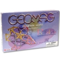Магнитный конструктор "Geomag Pastelles", 132 элемента (90 шт), шарики (42 шт) инфо 6422e.
